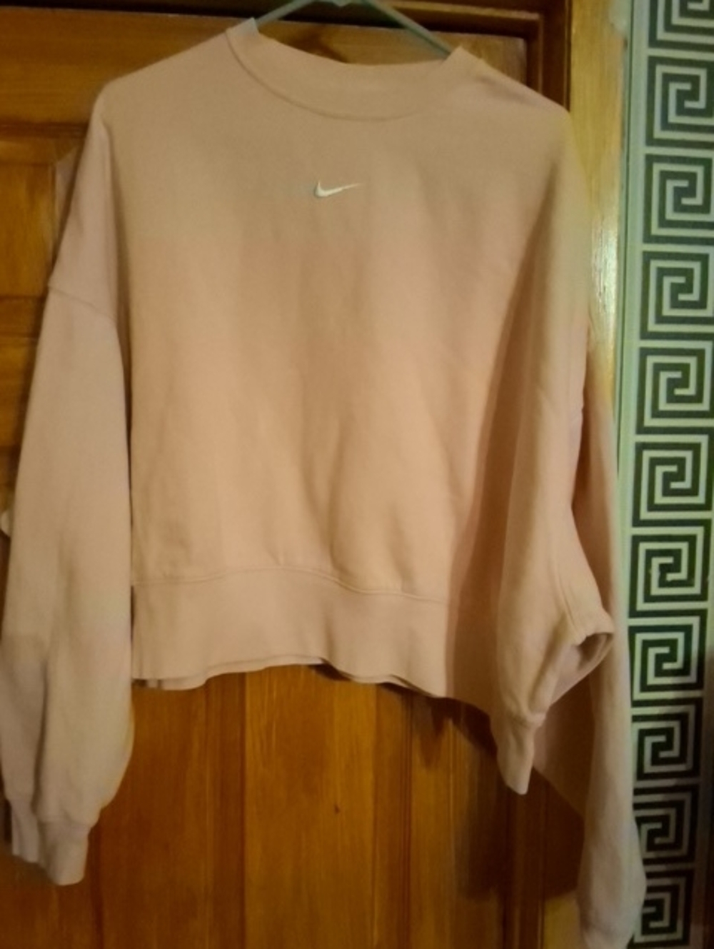Nike Light Pink Women's Crewneck Sweatshirt